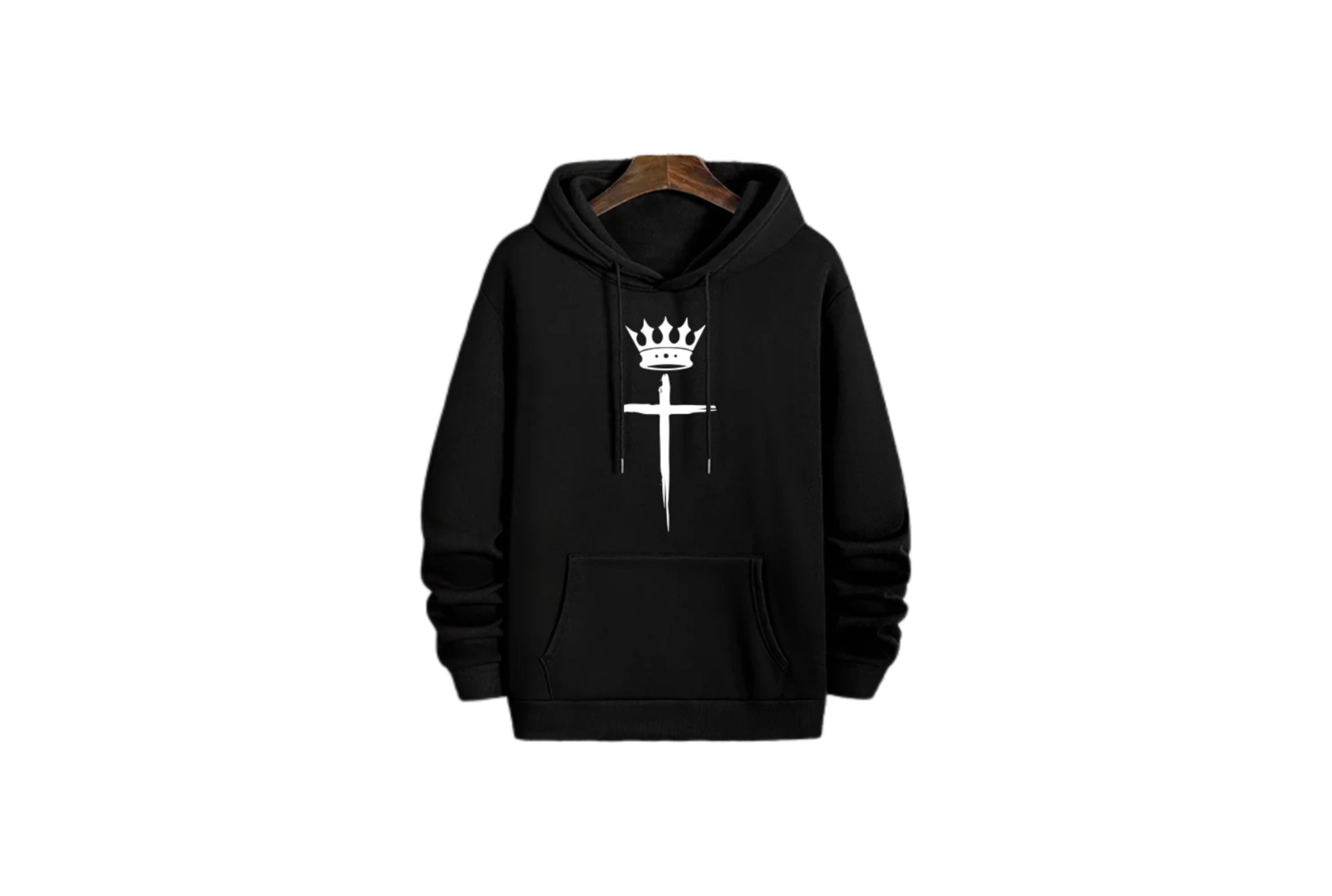 Crown and Cross Hoodie