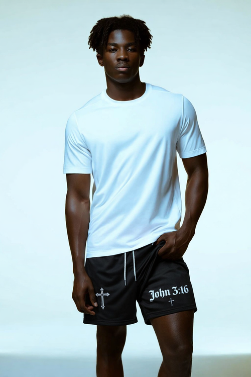 Cross compression shorts