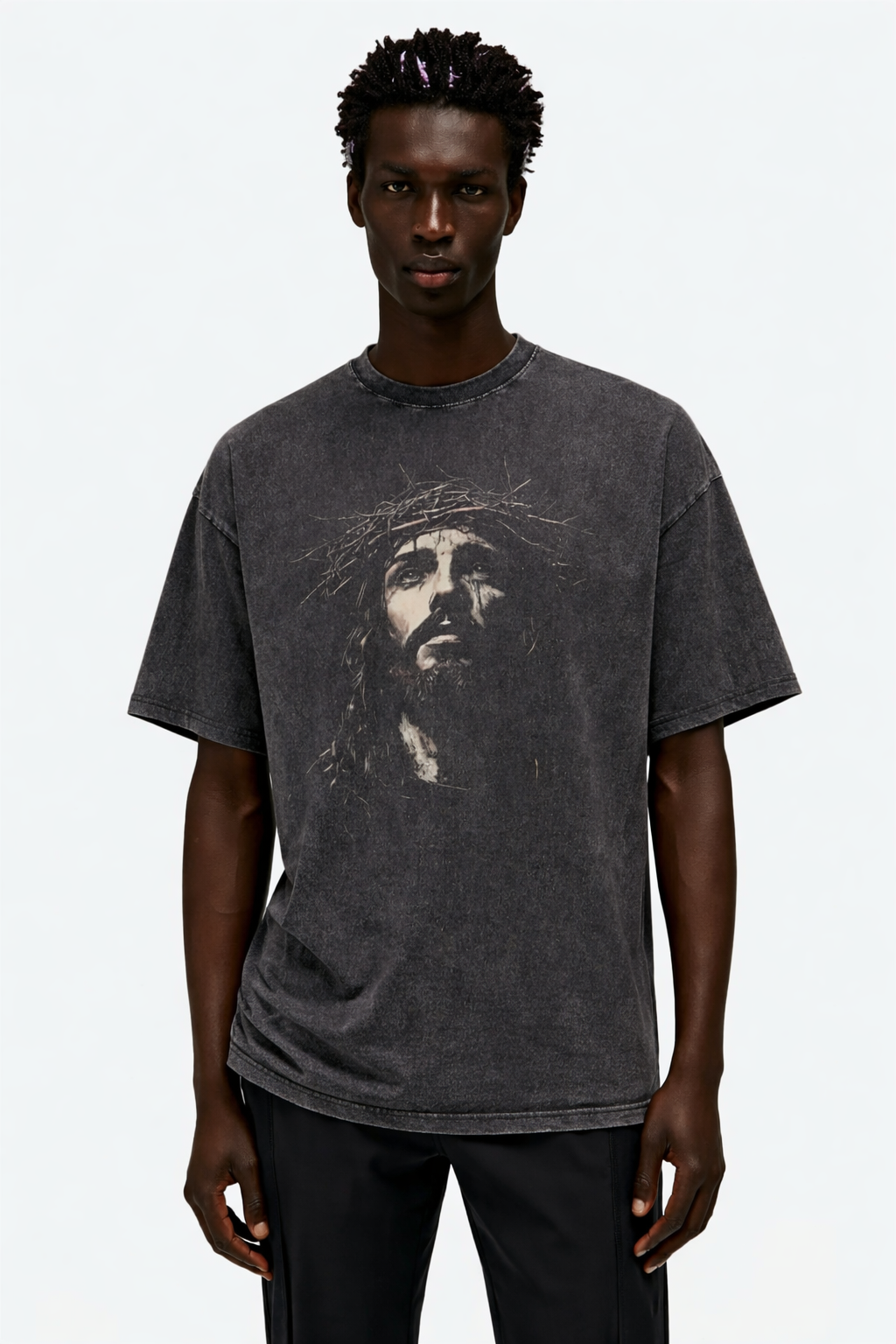 Jesus Christ crown of thorns Tee