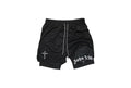 Cross compression shorts