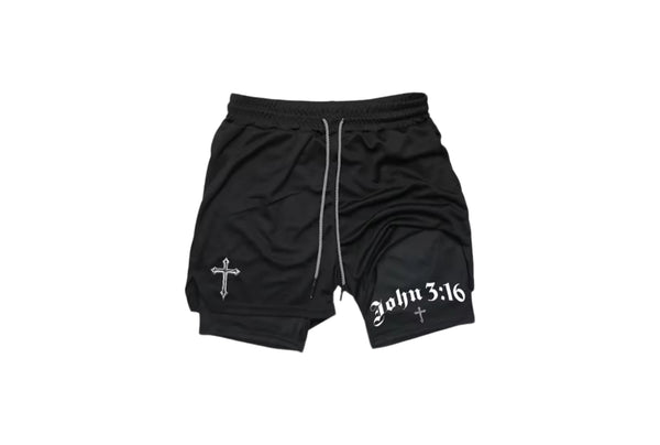 Cross compression shorts