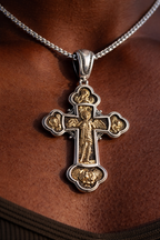 Archangel Michael Cross Necklace