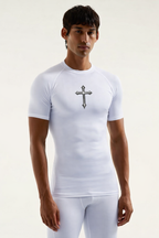 Compression shirt with Cross