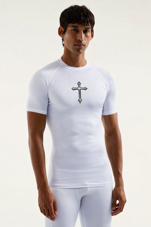 Compression shirt with Cross