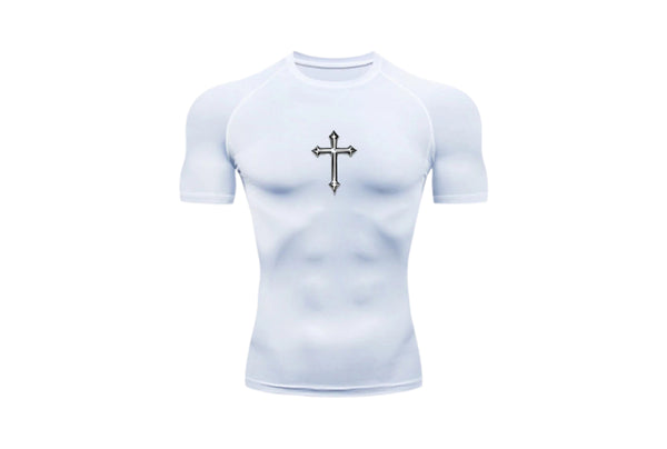 Compression shirt with Cross