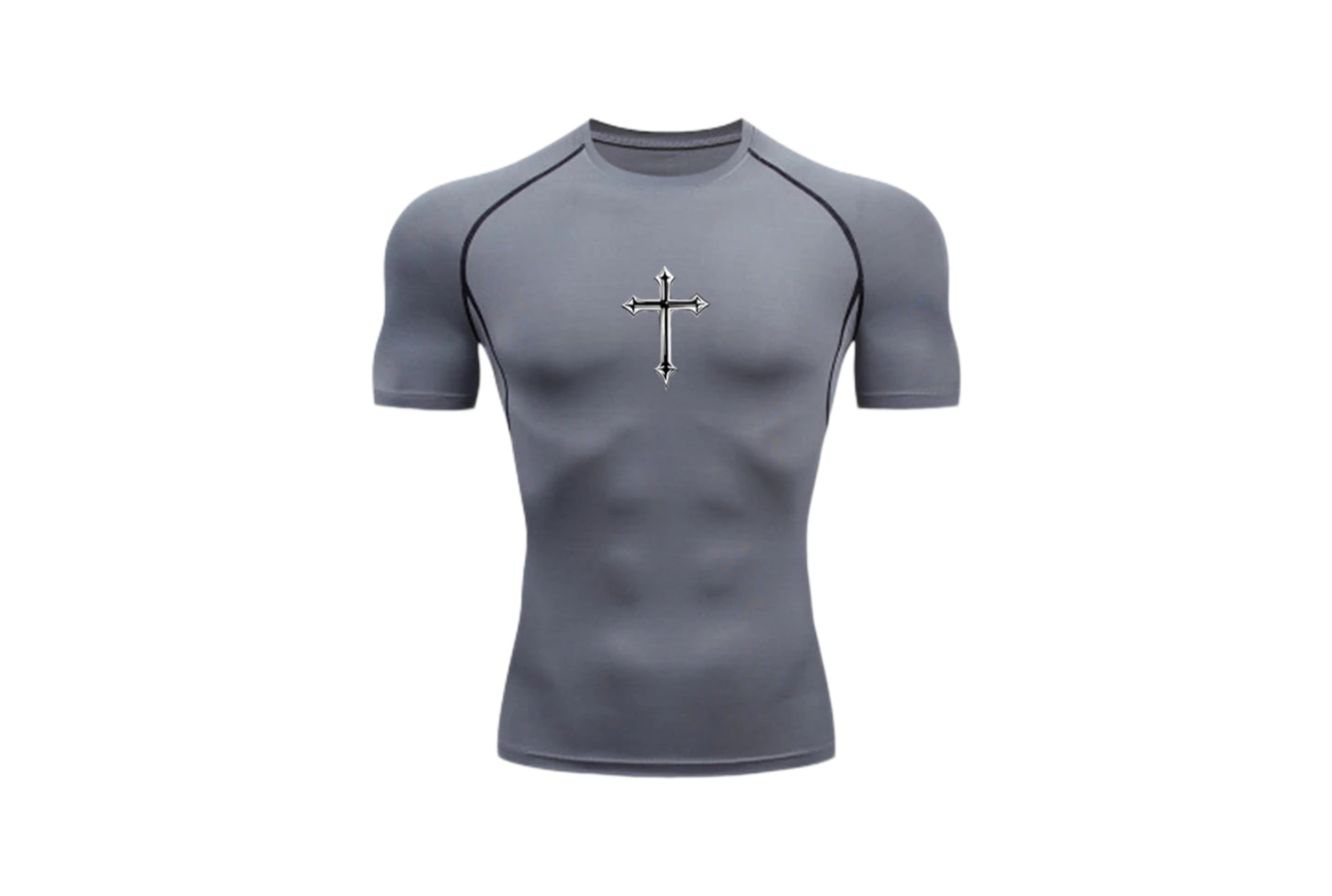 Compression shirt with Cross