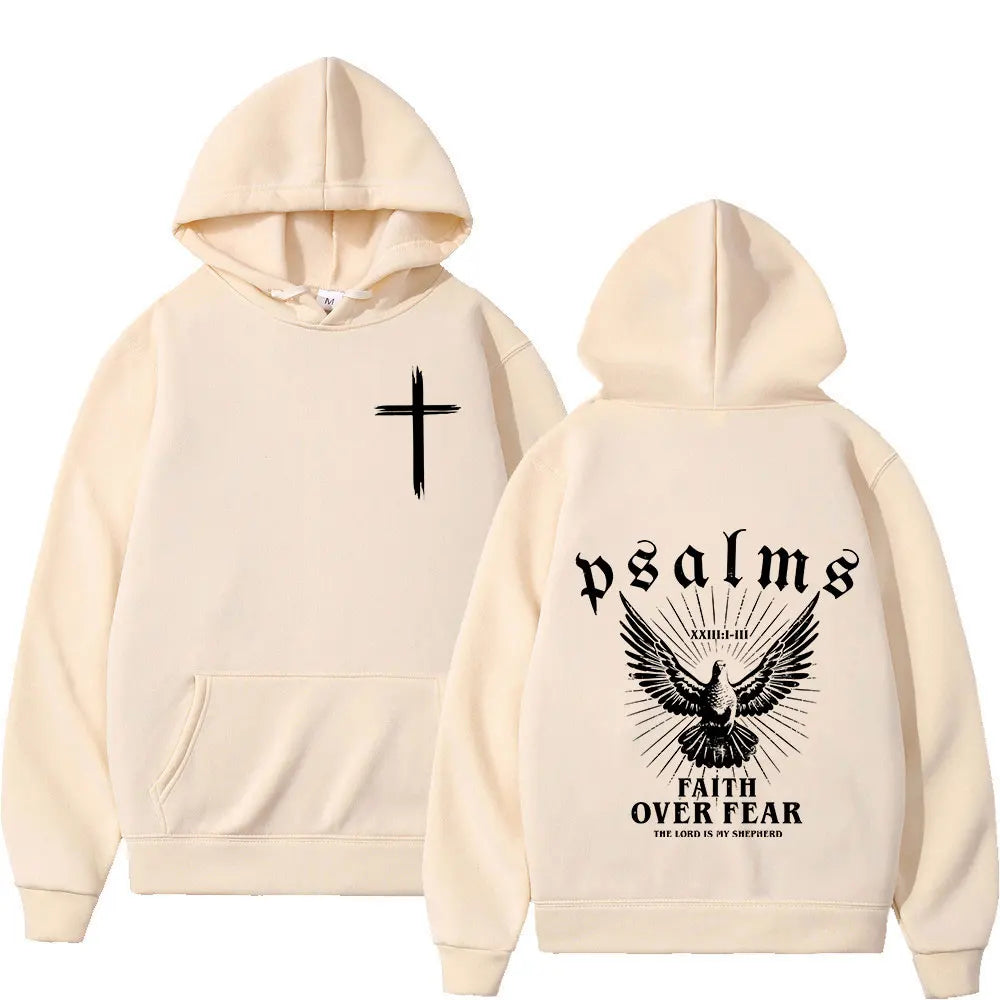 Faith over Fear Hoodie
Psalms 23:1-11